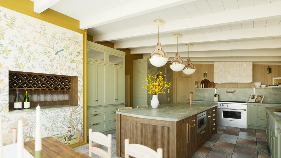 Alamo Oaks Kitchen — design rendering 15