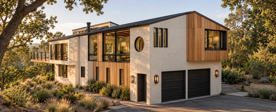 Orinda Hillside Retreat — design rendering 2