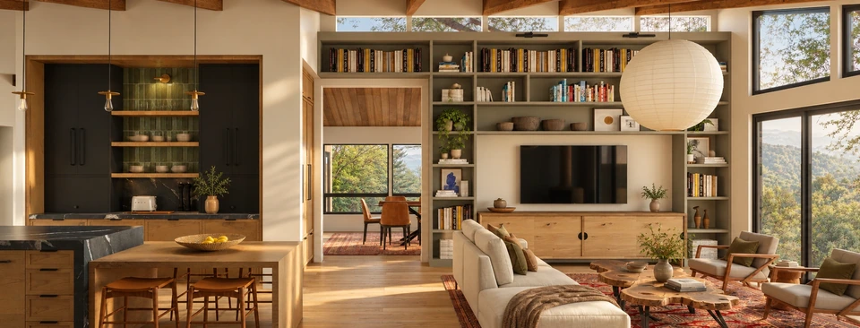 Orinda Hillside Retreat — design rendering 10